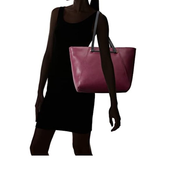 Vince Camuto Addy Tote - Grape Wine/Graphite - Picture 9 of 9